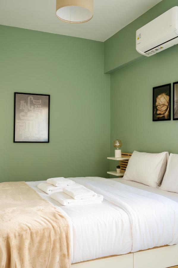 Stunning 2-Bedrooms Apartment In The Heart Of Athén Kültér fotó